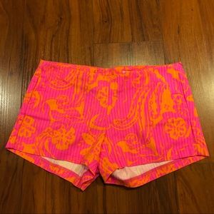 Lilly Pulitzer Zipper-Back Shorts